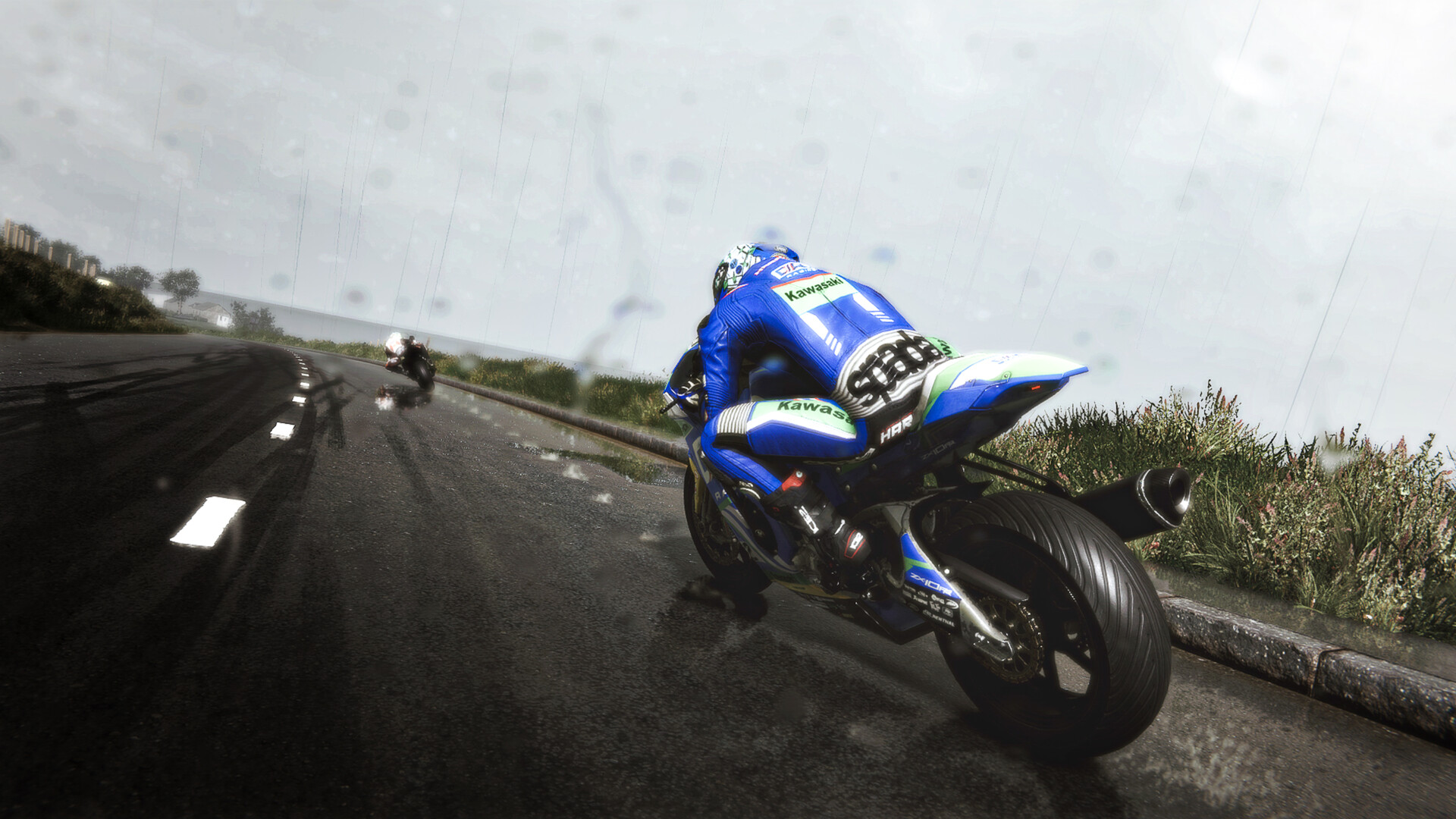 Скриншот из игры TT Isle of Man Ride on the Edge 3 - 14