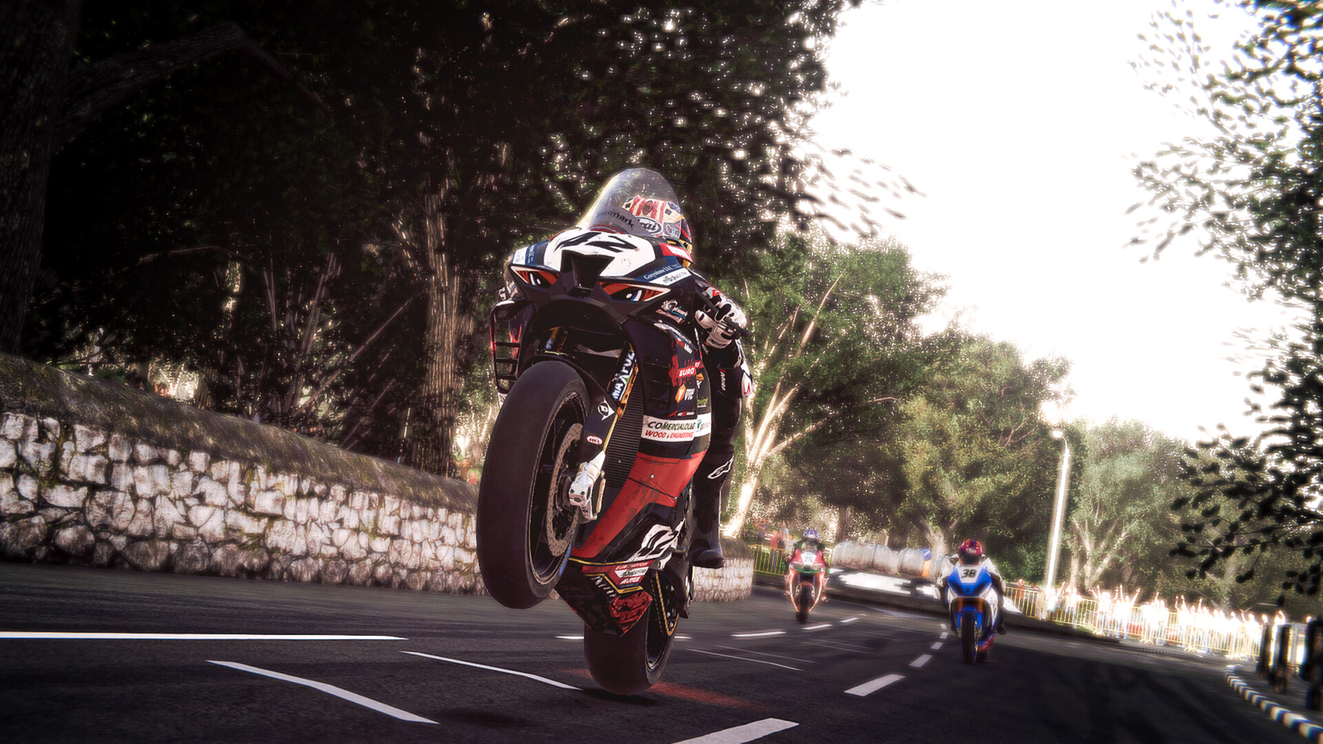 Скриншот из игры TT Isle of Man Ride on the Edge 3 - 17