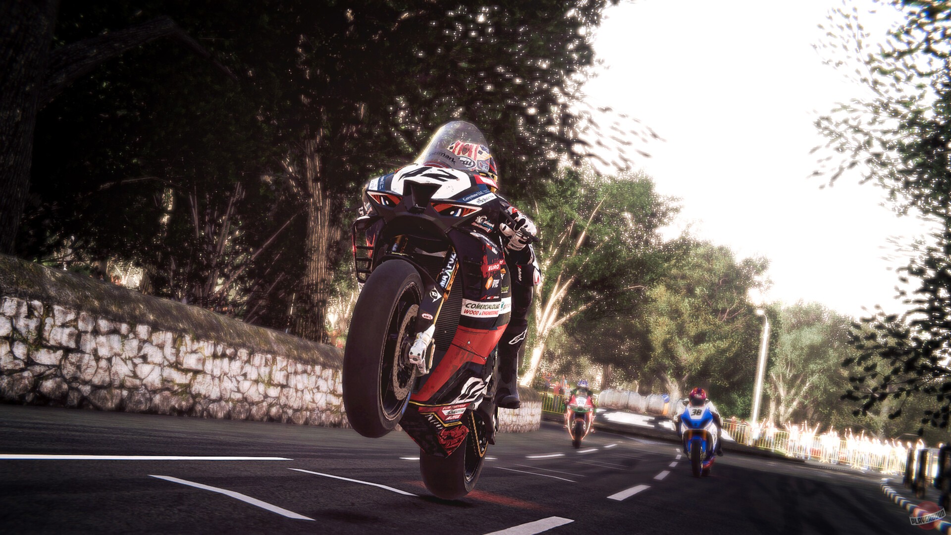 Скриншот из игры TT Isle of Man Ride on the Edge 3 - 6
