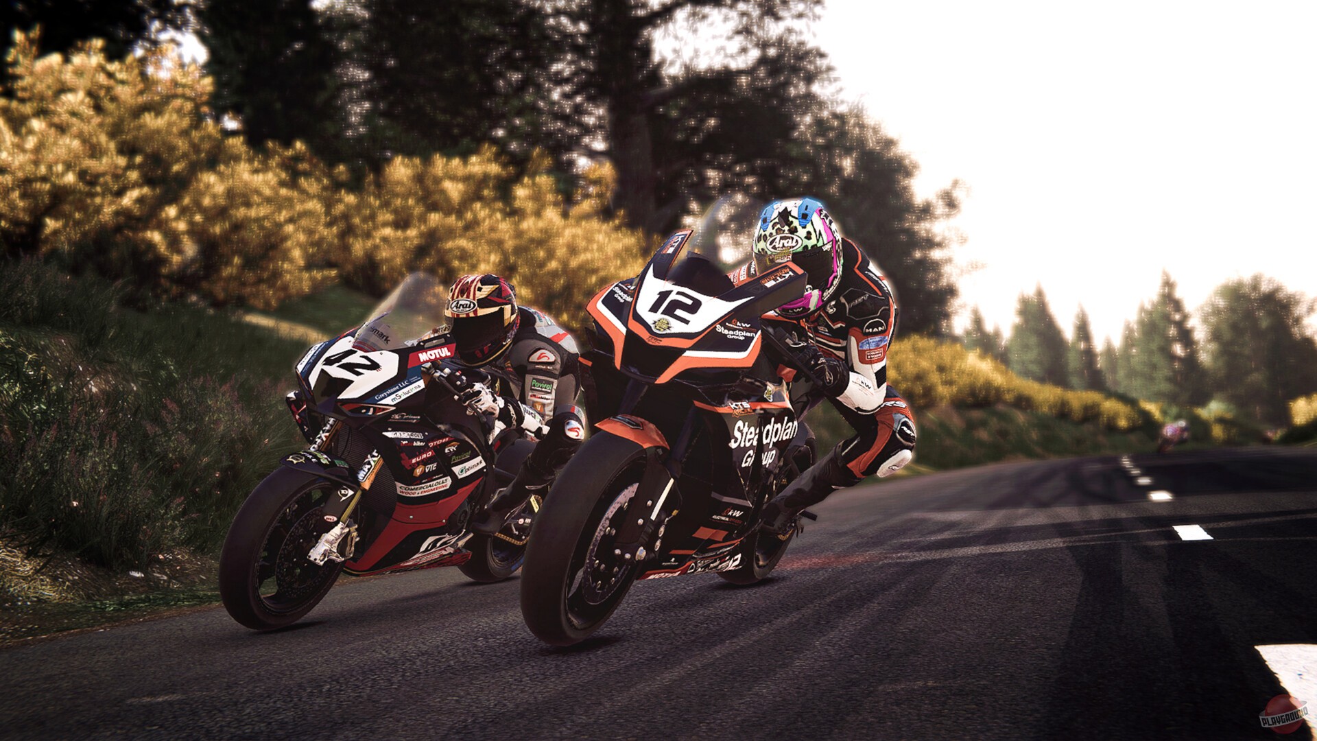 Скриншот из игры TT Isle of Man Ride on the Edge 3 - 23
