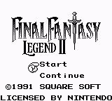 Скриншот из игры Final Fantasy Legend II - 18