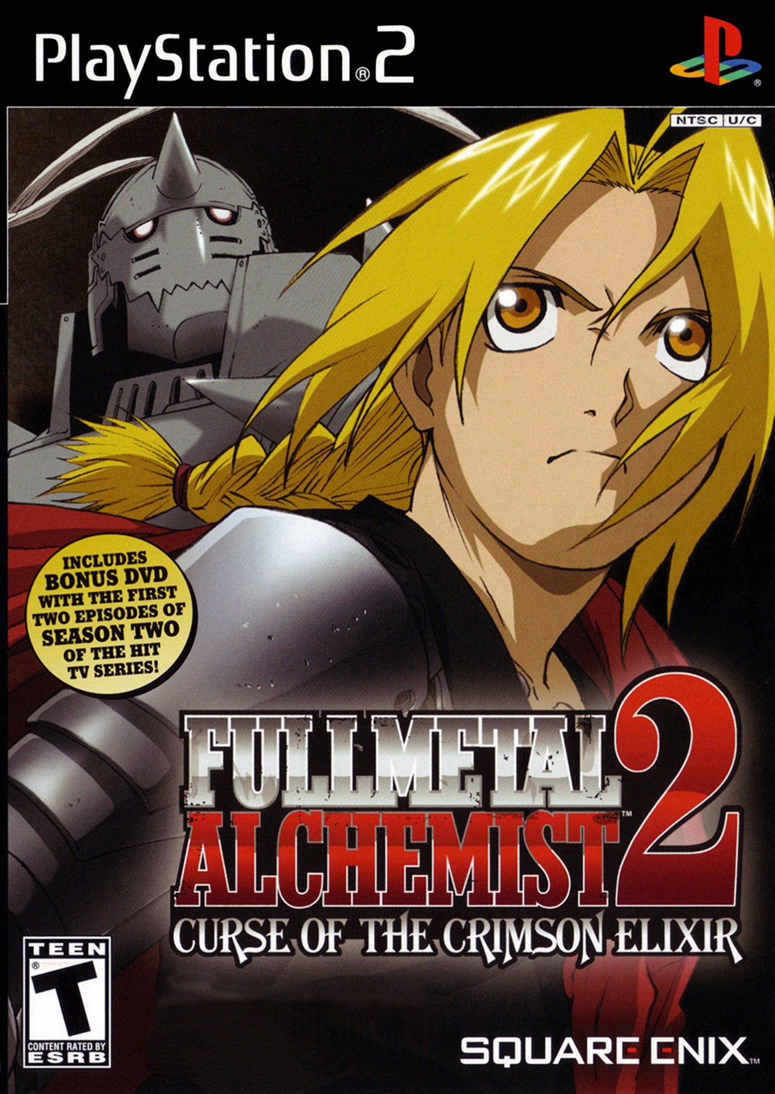 Обложка игры Fullmetal Alchemist 2: Curse of the Crimson Elixir