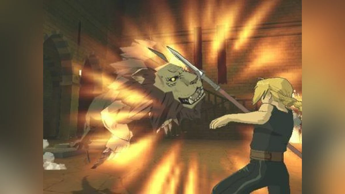Скриншот из игры Fullmetal Alchemist 2: Curse of the Crimson Elixir - 6