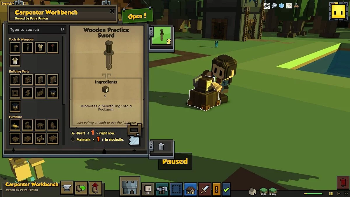 Скриншот из игры Stonehearth - 29