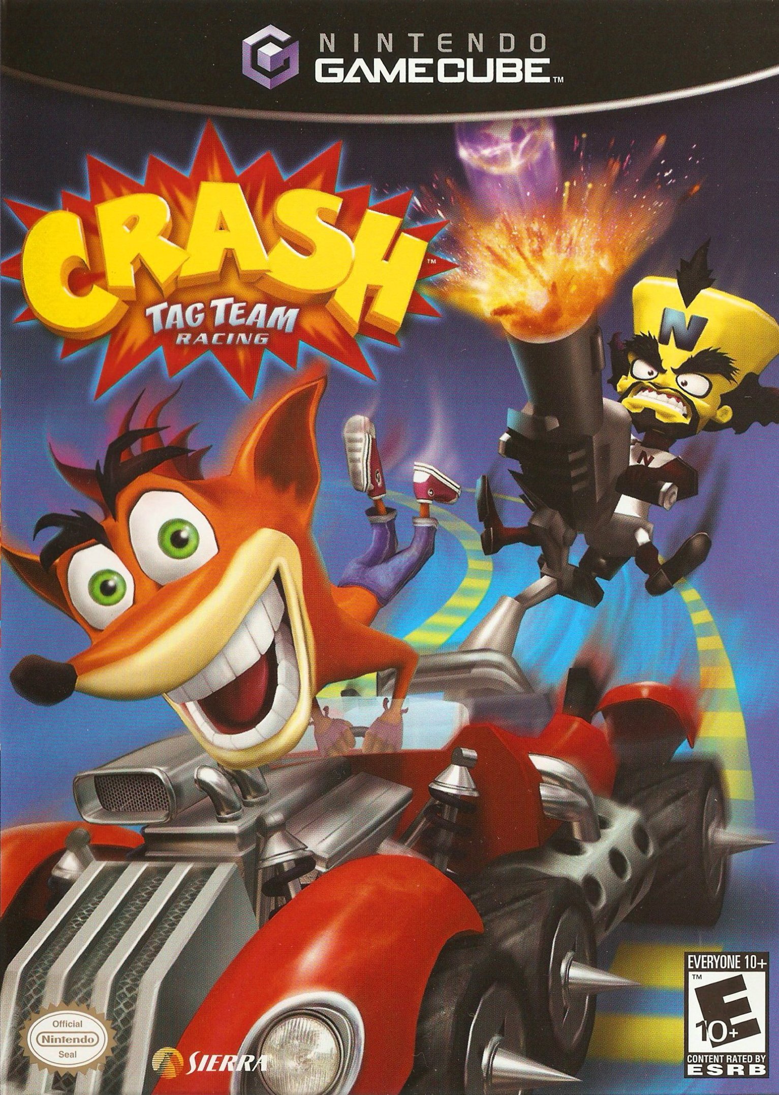 Обложка игры Crash Tag Team Racing