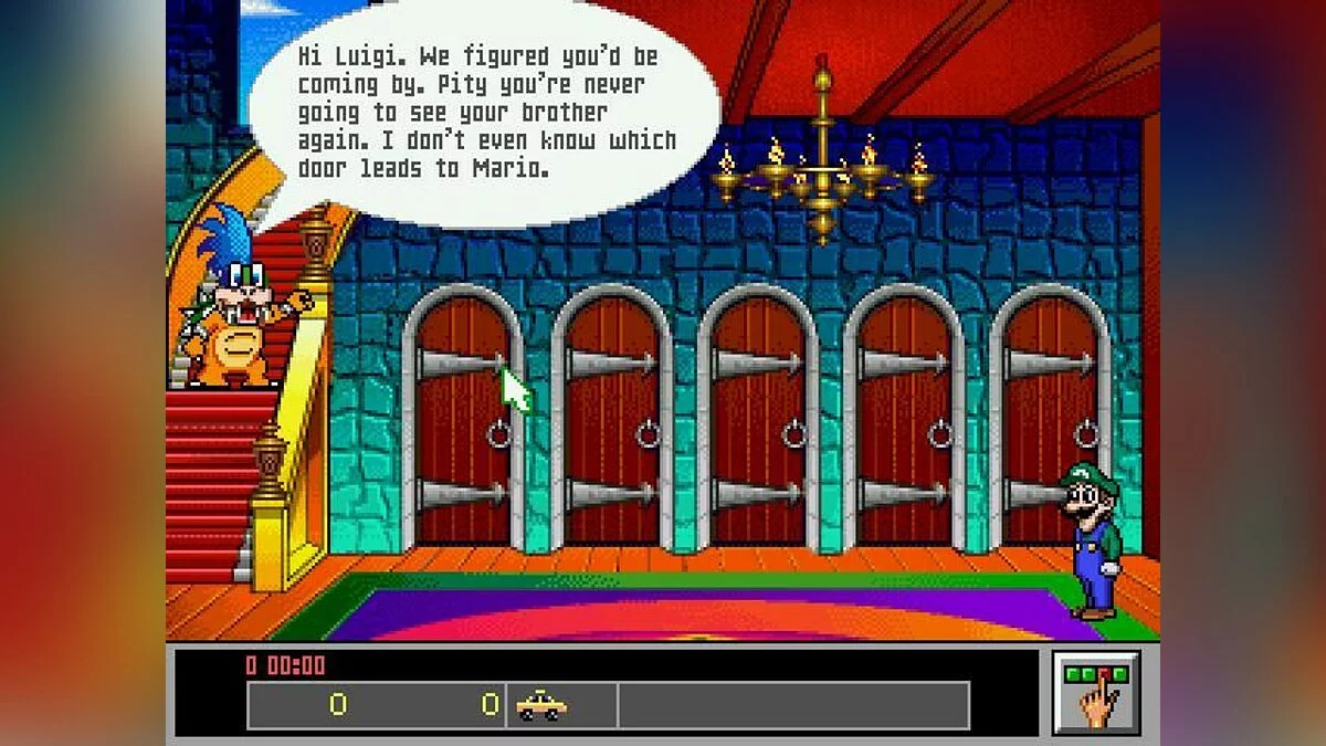 Скриншот из игры Mario is Missing! - 1