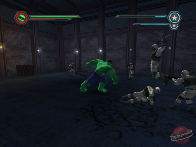 Скриншот из игры The Hulk - 6