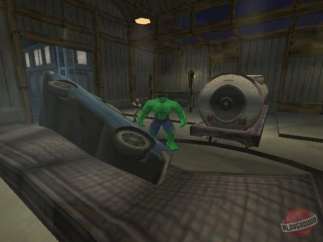 Скриншот из игры The Hulk - 11