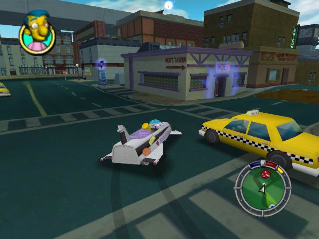 Скриншот из игры The Simpsons Hit & Run - 1