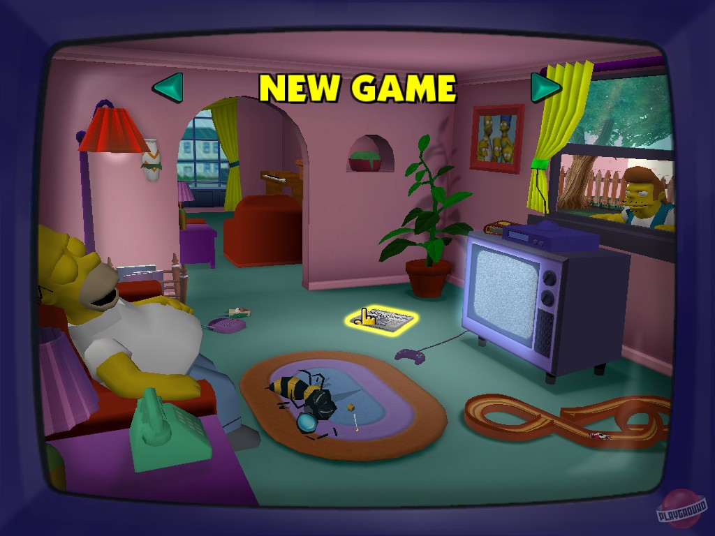 Скриншот из игры The Simpsons Hit & Run - 8