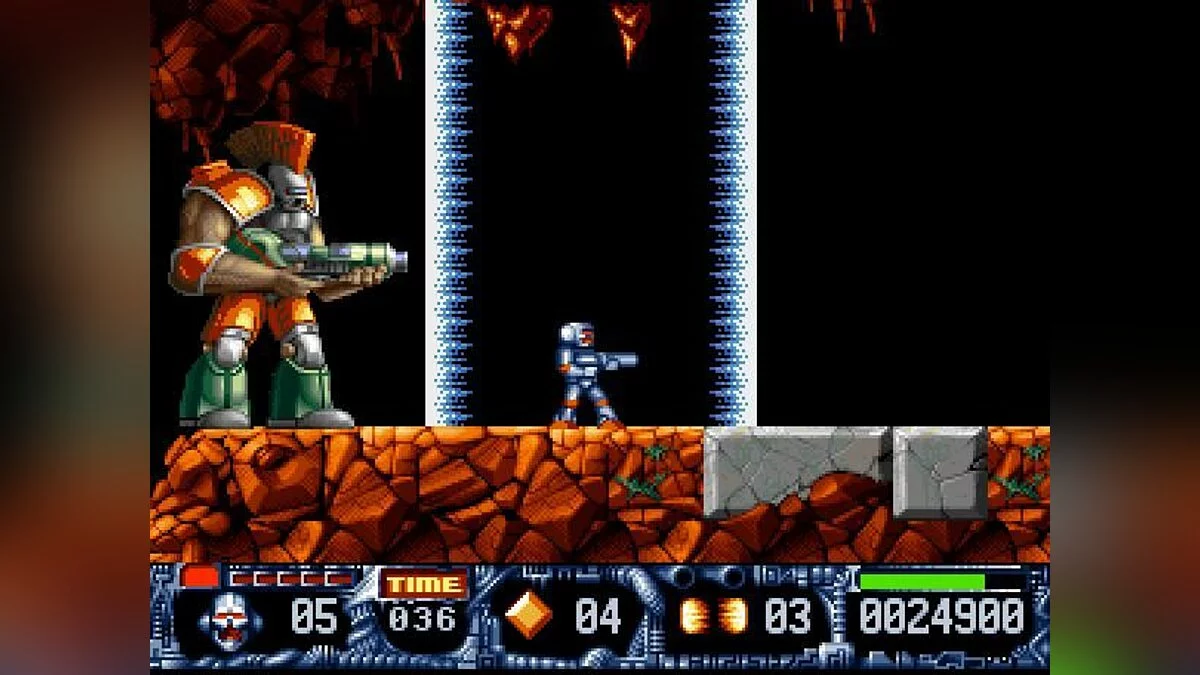 Скриншот из игры Turrican 2: The Final Fight - 3