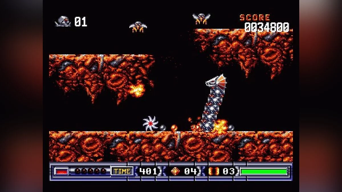 Скриншот из игры Turrican 2: The Final Fight - 7
