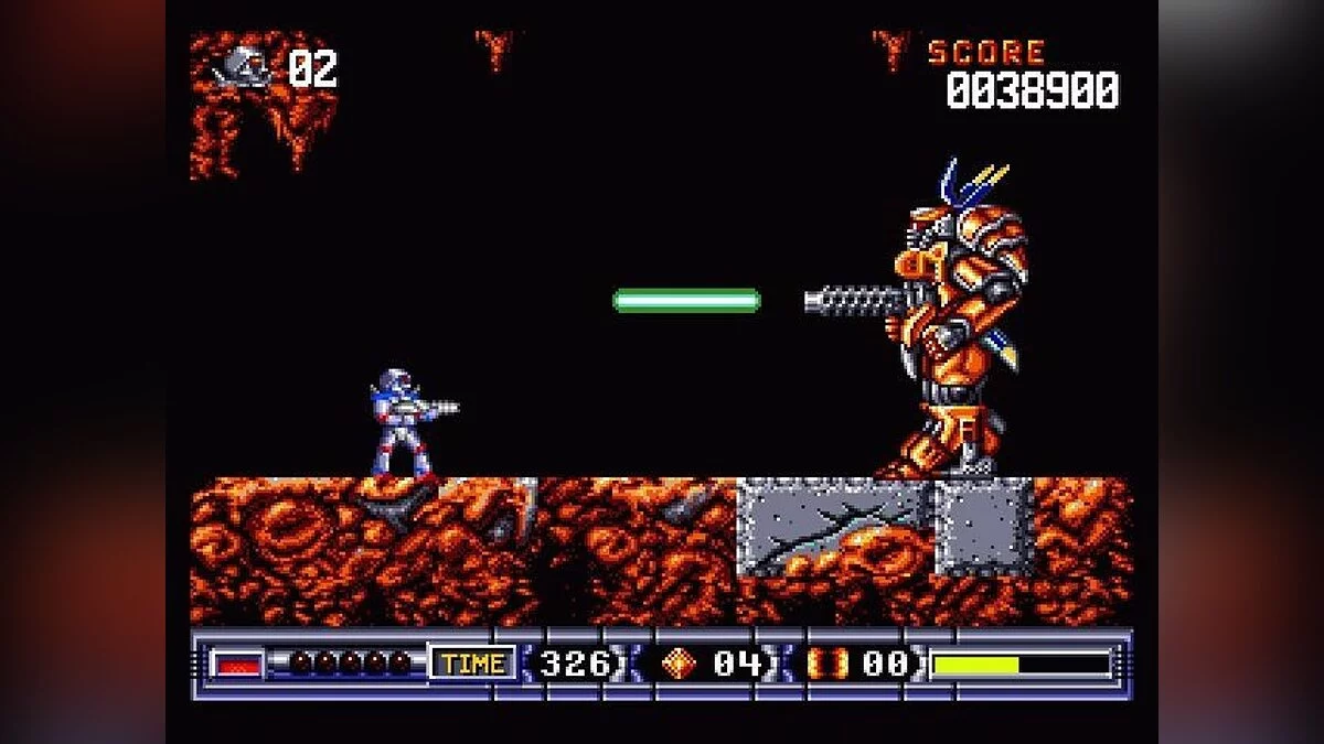 Скриншот из игры Turrican 2: The Final Fight - 8