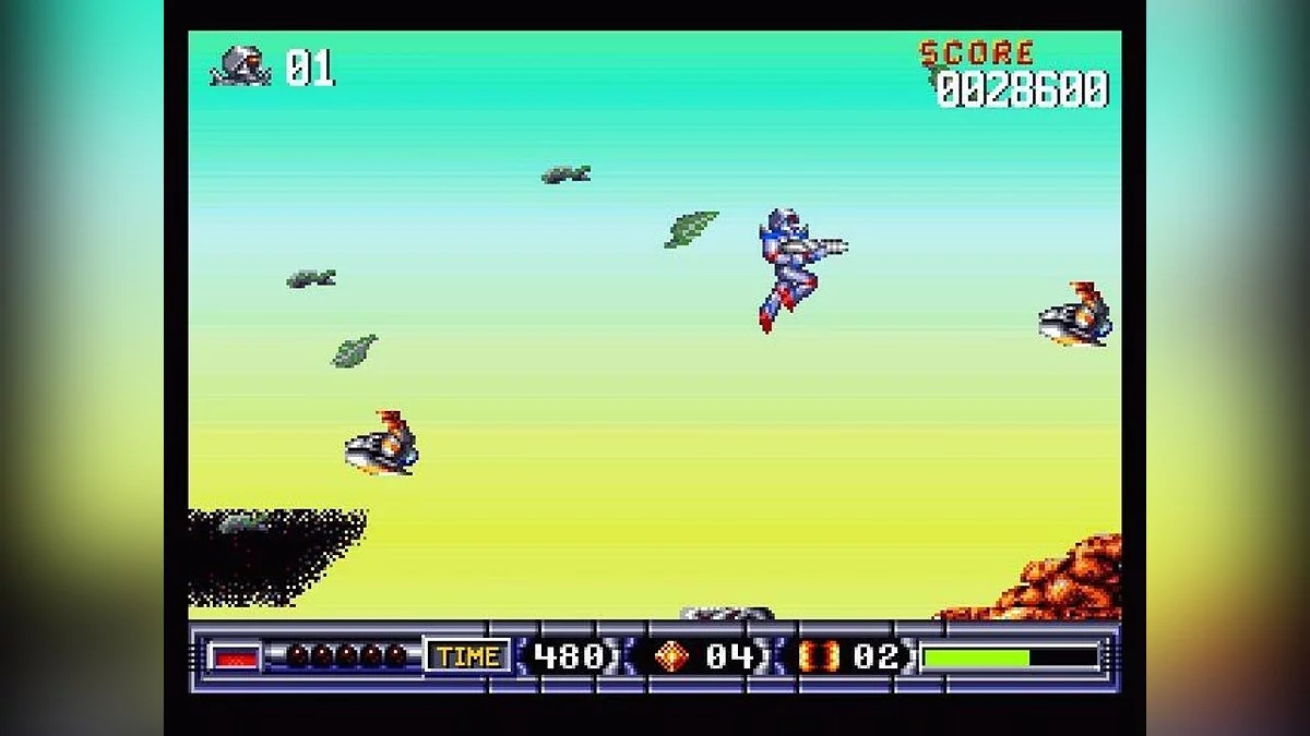 Скриншот из игры Turrican 2: The Final Fight - 5