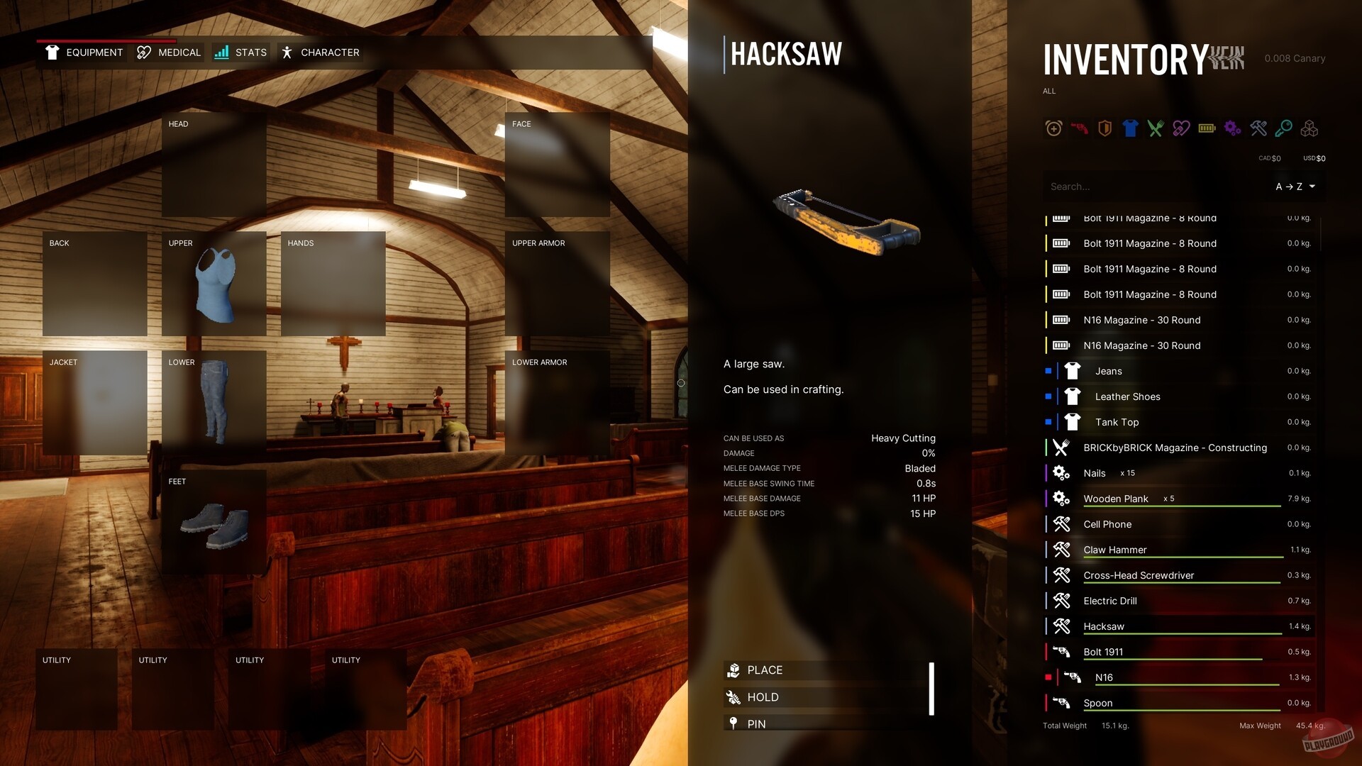 Скриншот из игры VEIN - 21