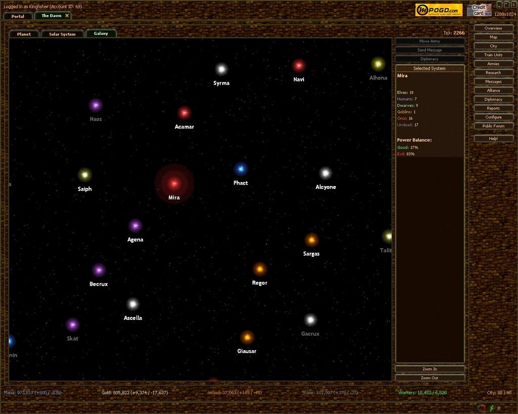 Скриншот из игры Genesis - 1