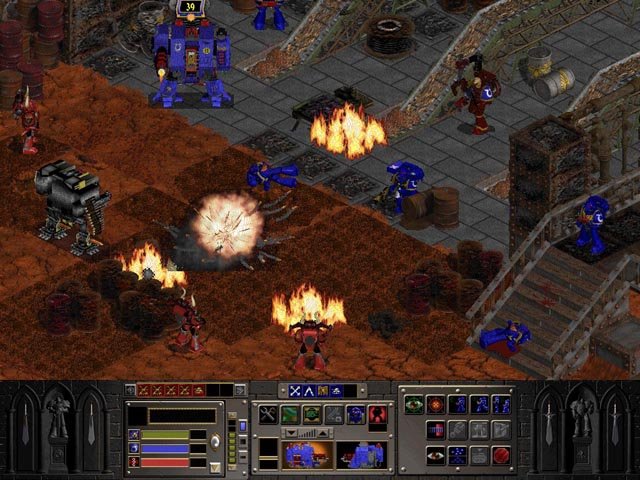 Скриншот из игры Warhammer 40,000: Chaos Gate - 1