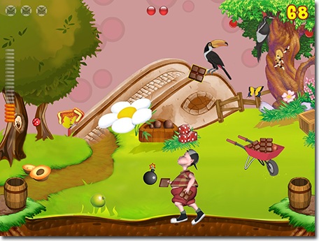 Скриншот из игры Barney in Chocoland - 8