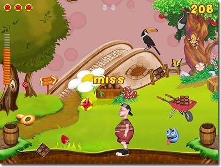 Скриншот из игры Barney in Chocoland - 2