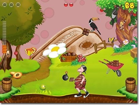 Скриншот из игры Barney in Chocoland - 4