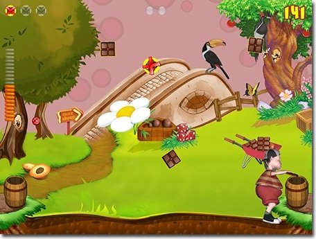 Скриншот из игры Barney in Chocoland - 6