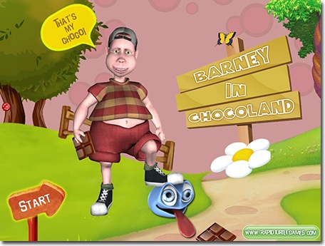 Скриншот из игры Barney in Chocoland - 9