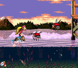 Скриншот из игры Donkey Kong Country 3: Dixie Kong's Double Trouble - 34