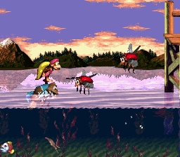 Скриншот из игры Donkey Kong Country 3: Dixie Kong's Double Trouble - 39