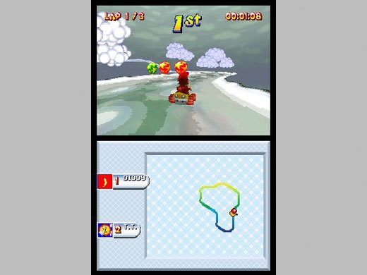 Скриншот из игры Diddy Kong Racing DS - 47