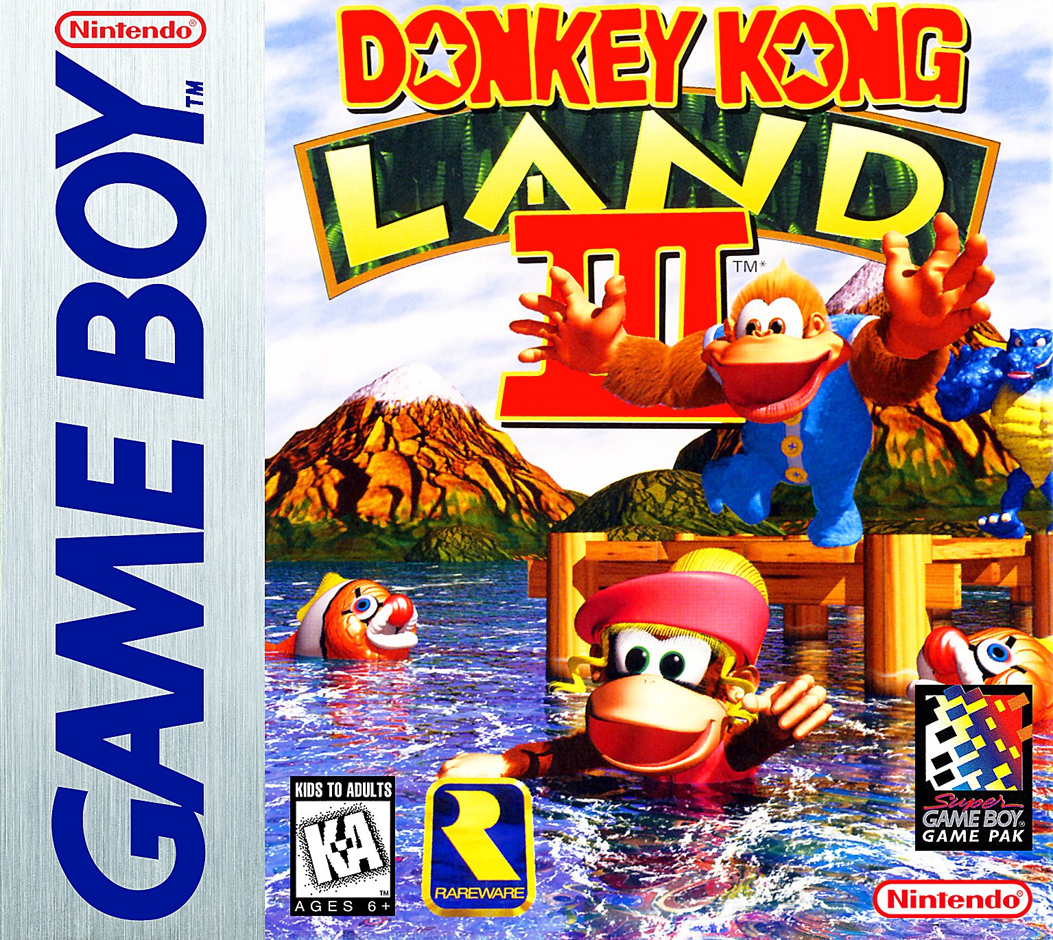 Обложка игры Donkey Kong Land 3