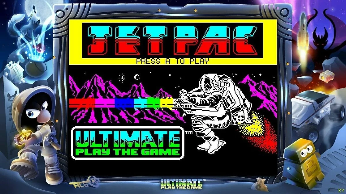Скриншот из игры Jetpac Refuelled - 11