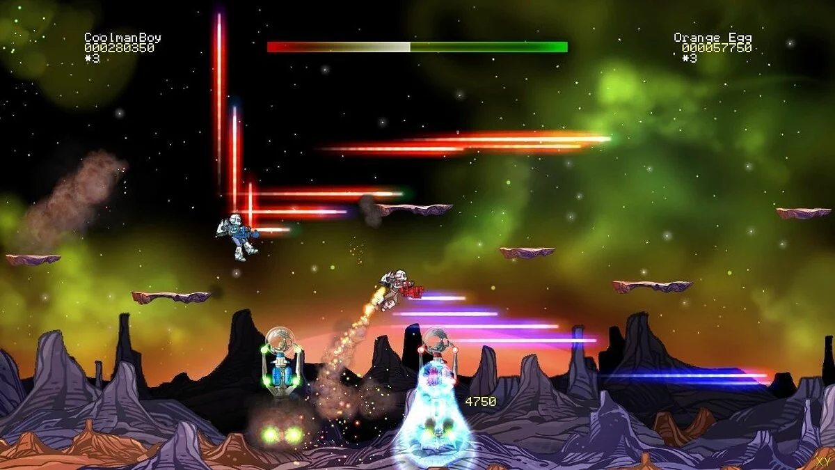 Скриншот из игры Jetpac Refuelled - 7