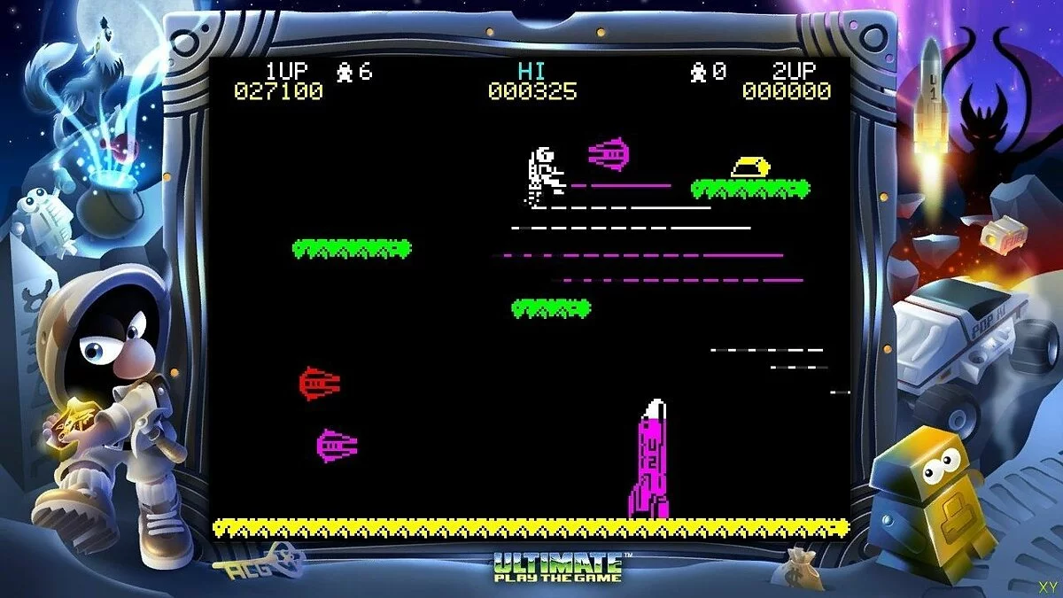 Скриншот из игры Jetpac Refuelled - 9