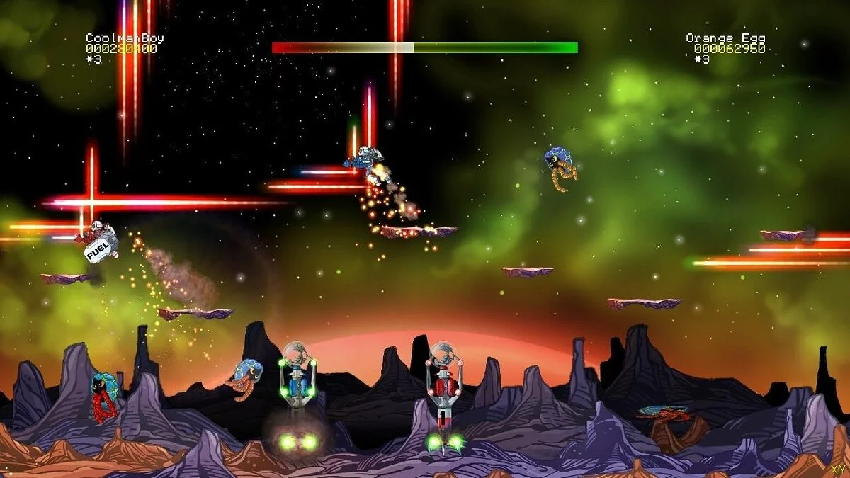Скриншот из игры Jetpac Refuelled - 8