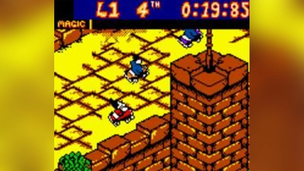 Скриншот из игры Mickey's Racing Adventure - 1