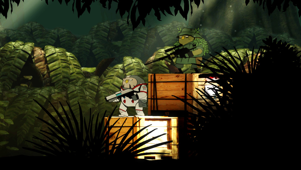 Скриншот из игры Rocketbirds: Hardboiled Chicken - 12