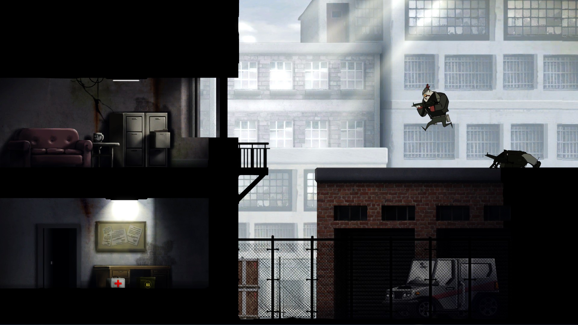 Скриншот из игры Rocketbirds: Hardboiled Chicken - 25