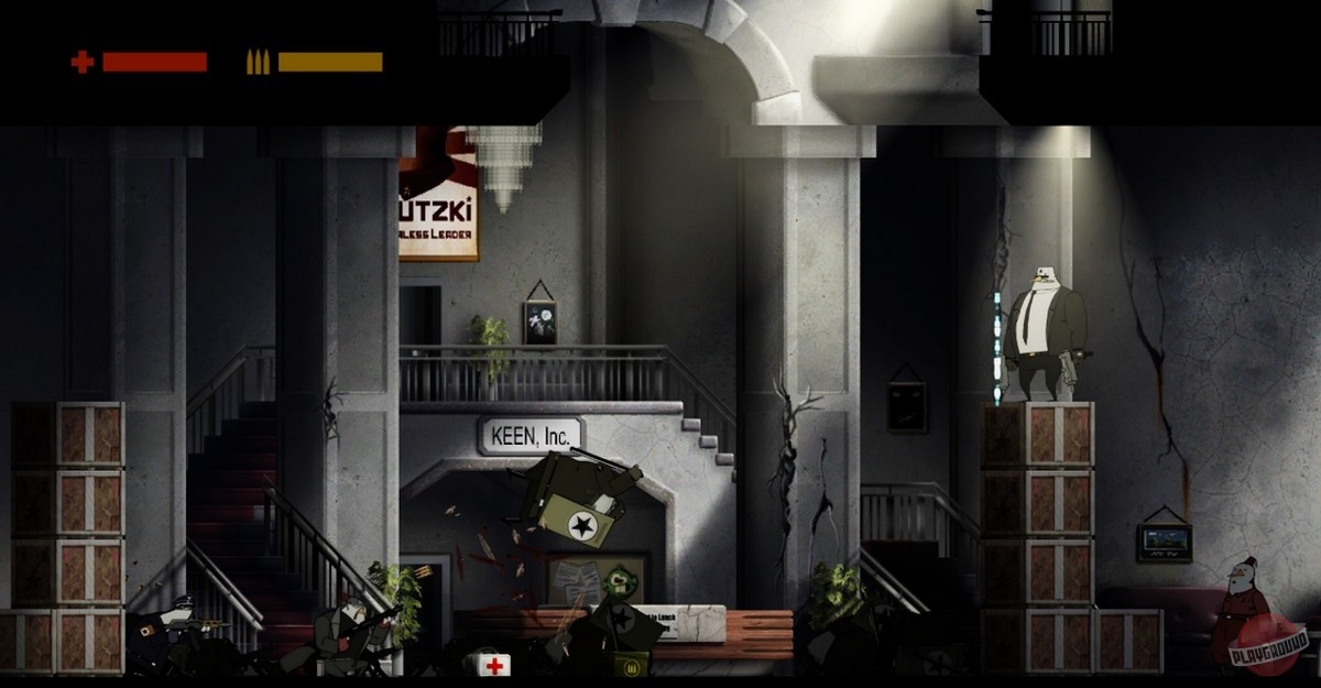 Скриншот из игры Rocketbirds: Hardboiled Chicken - 23