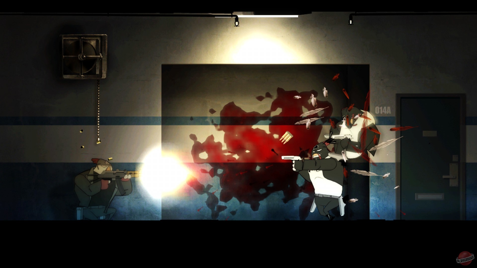 Скриншот из игры Rocketbirds: Hardboiled Chicken - 9