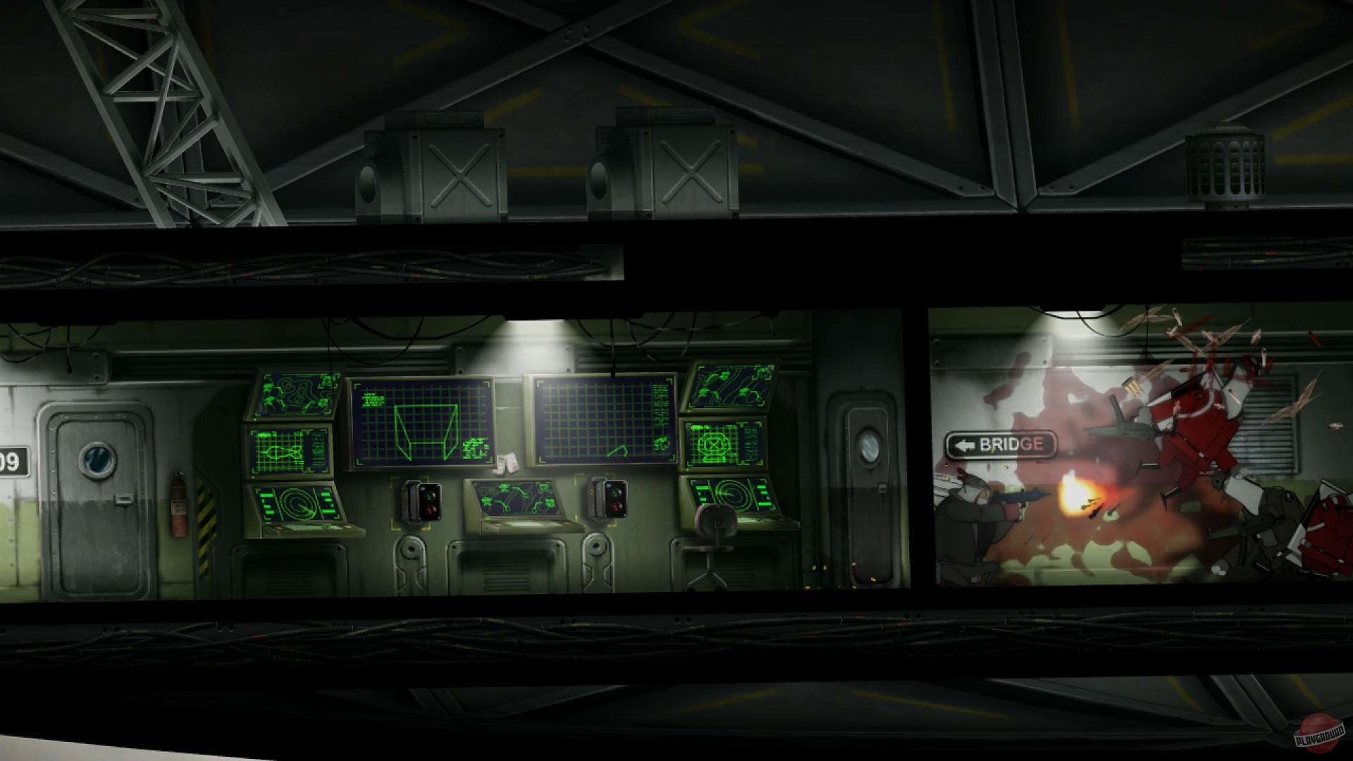 Скриншот из игры Rocketbirds: Hardboiled Chicken - 37