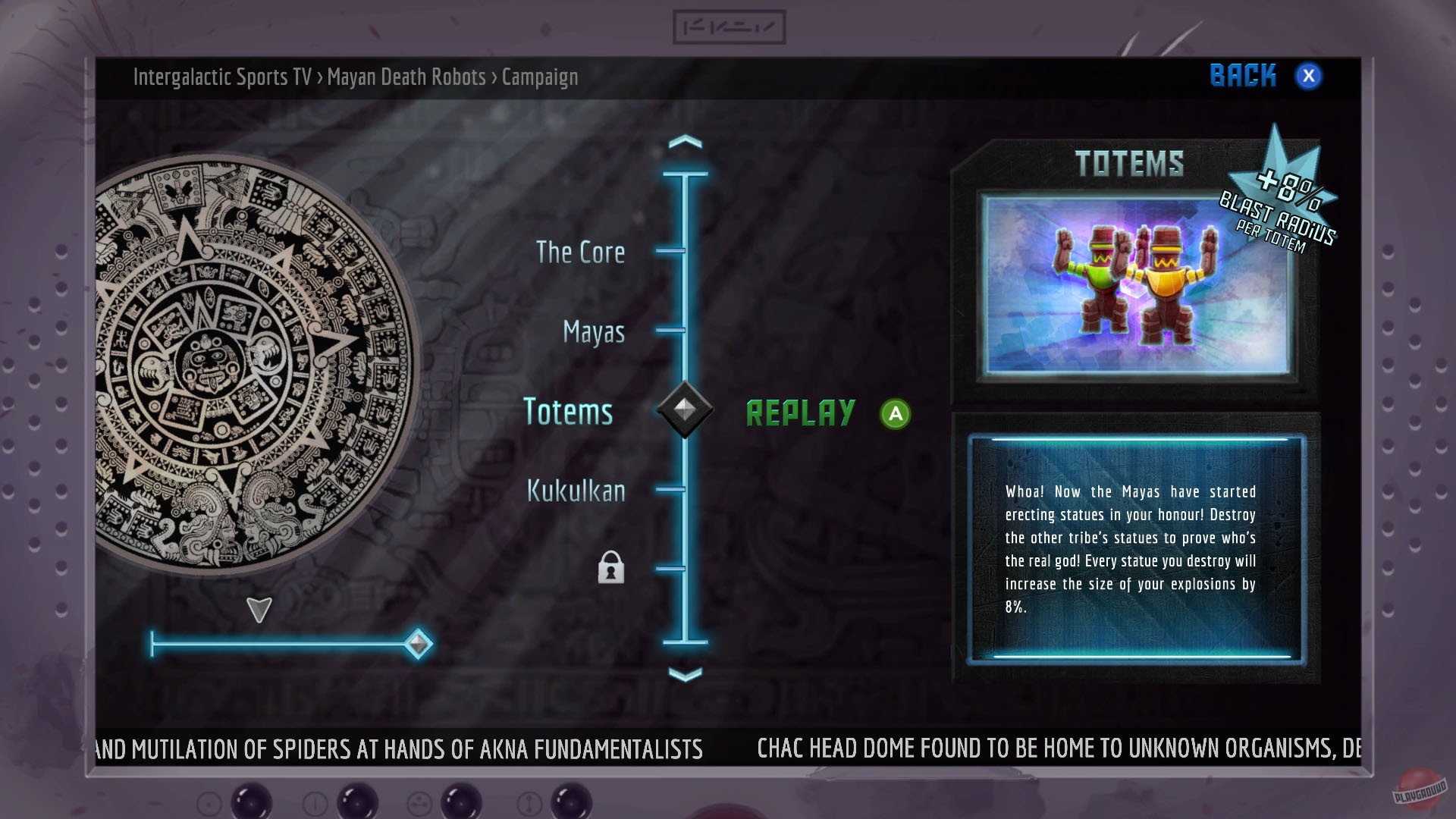 Скриншот из игры Mayan Death Robots - 9
