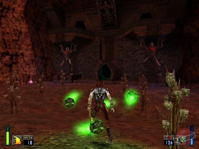 Скриншот из игры Heretic 2 - 2