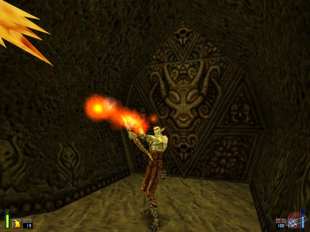 Скриншот из игры Heretic 2 - 1