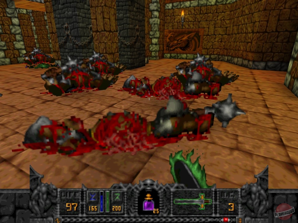 Скриншот из игры HeXen: Beyond Heretic - 17