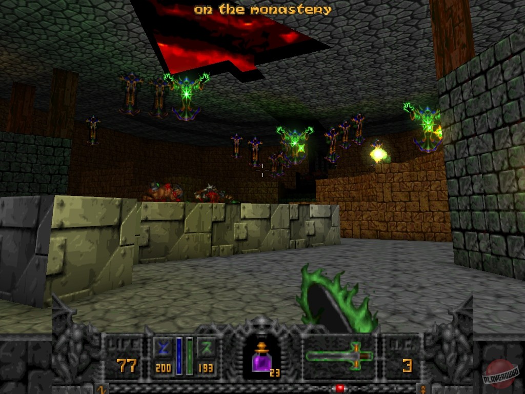 Скриншот из игры HeXen: Beyond Heretic - 40