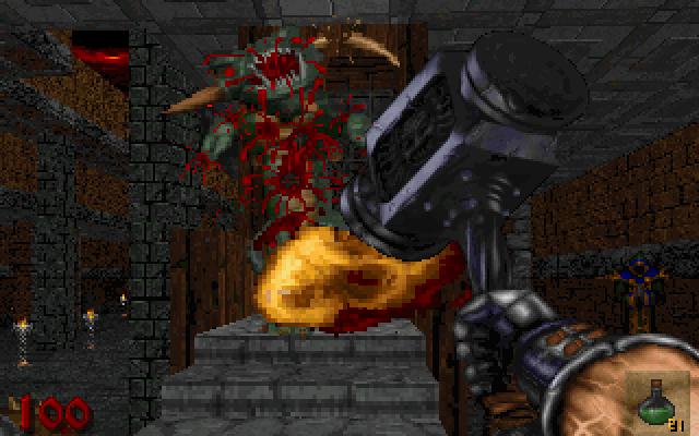 Скриншот из игры HeXen: Beyond Heretic - 37