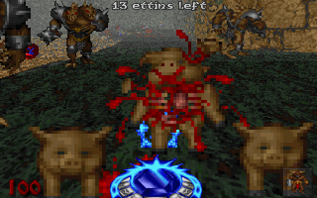 Скриншот из игры HeXen: Beyond Heretic - 46