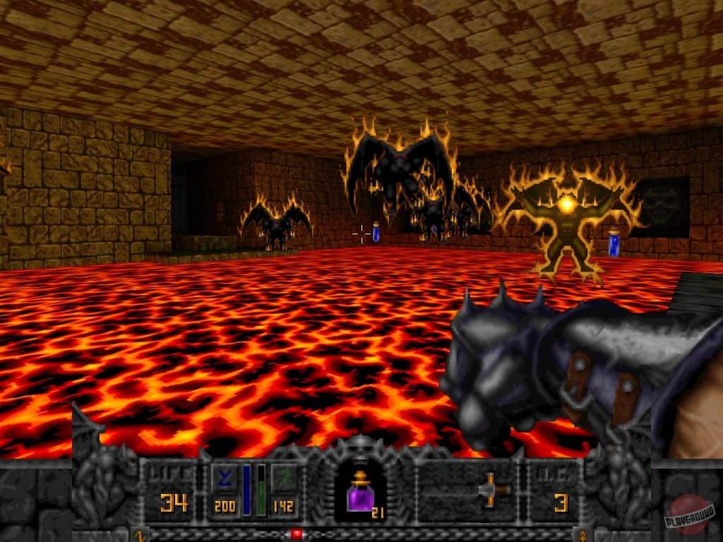 Скриншот из игры HeXen: Beyond Heretic - 24