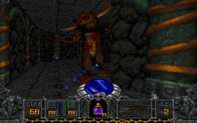 Скриншот из игры Hexen: Deathkings of the Dark Citadel - 7