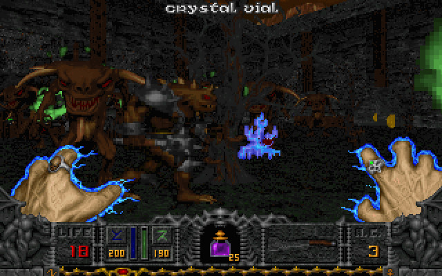 Скриншот из игры Hexen: Deathkings of the Dark Citadel - 14